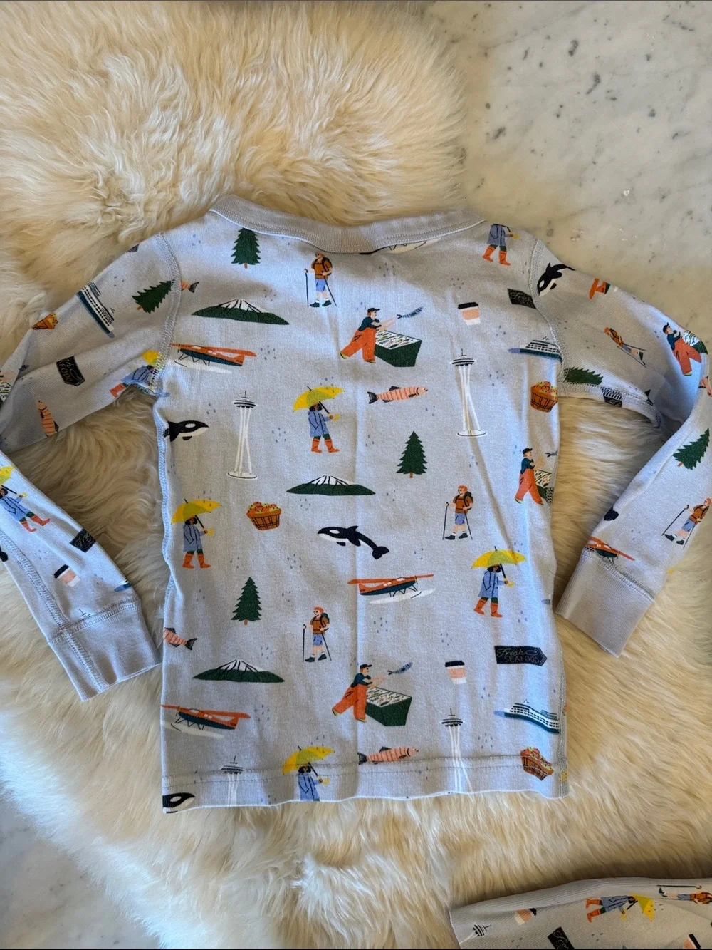 Smaller Things Seattle Pajama Set 3T